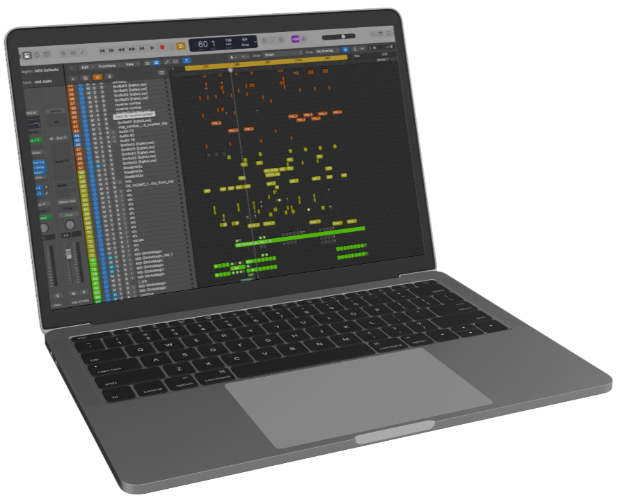Ashley Wallbridge feat. Brittany Egbert - Hands up to the lights. Logic Pro DAW file