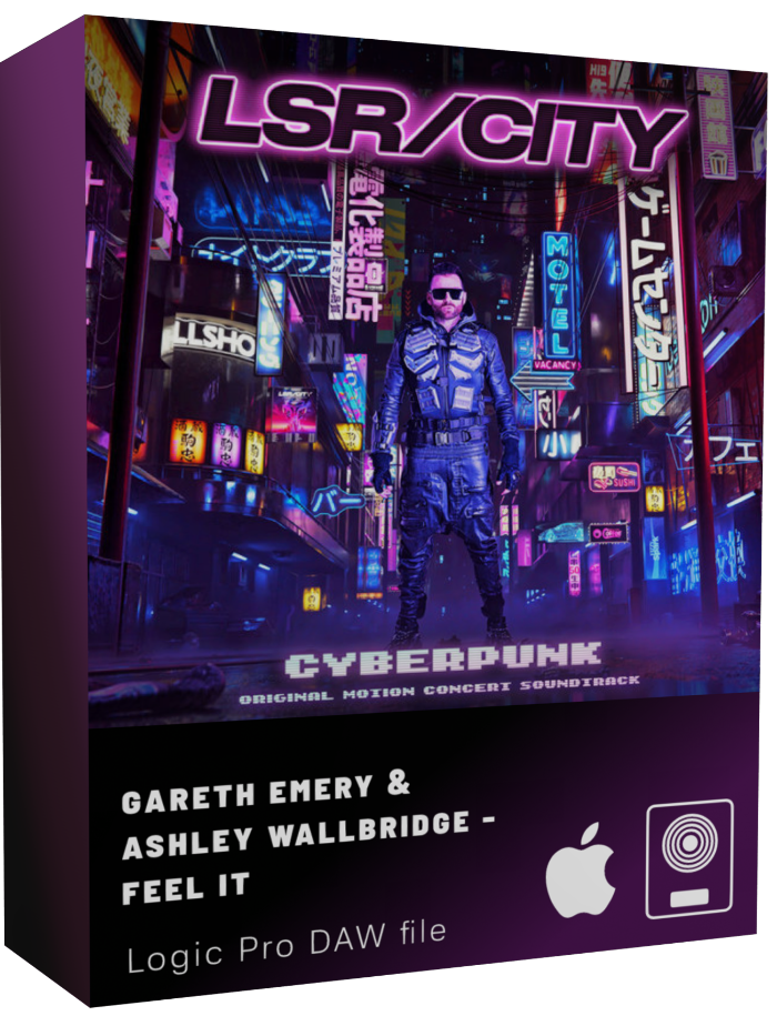 Gareth Emery & Ashley Wallbridge - Feel it. Logic Pro DAW file