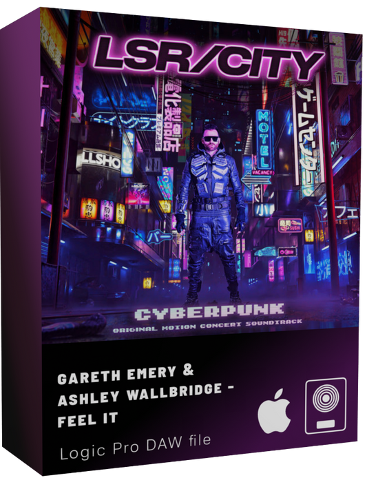 Gareth Emery & Ashley Wallbridge - Feel it. Logic Pro DAW file