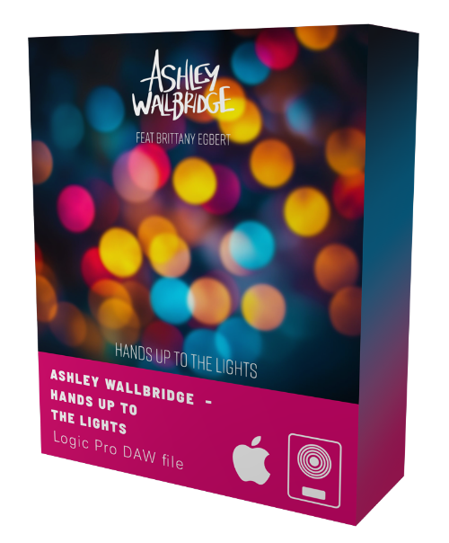 Ashley Wallbridge feat. Brittany Egbert - Hands up to the lights. Logic Pro DAW file