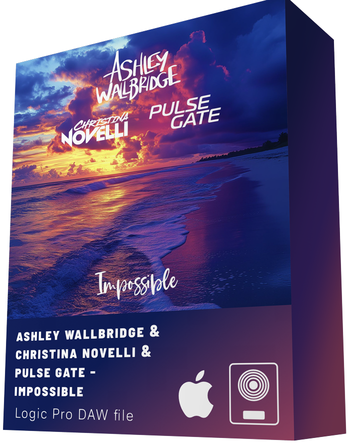 Ashley Wallbridge, Christina Novelli & Pulse Gate - Impossible. Logic Pro DAW file