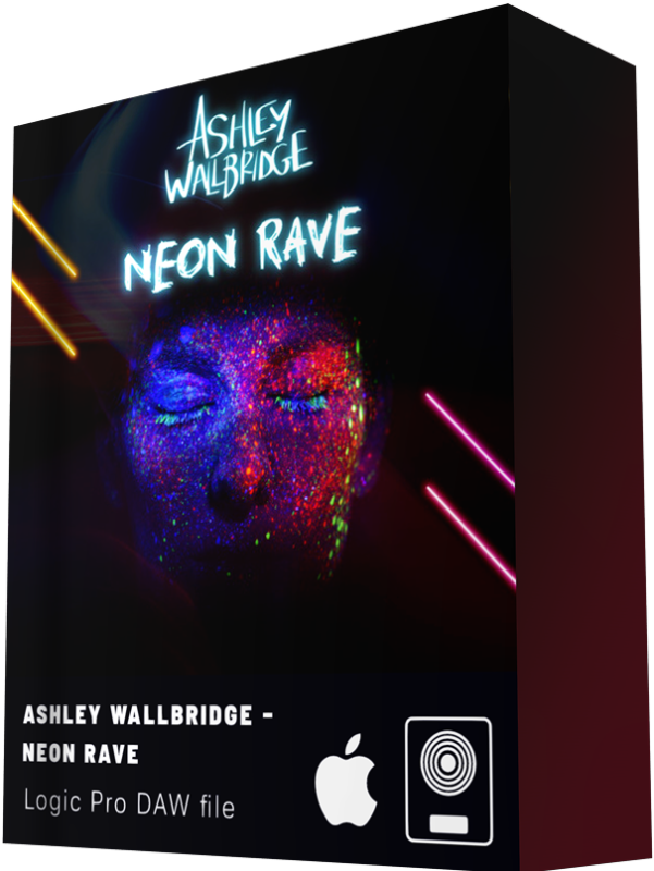 Ashley Wallbridge - Neon Rave. Logic Pro DAW file