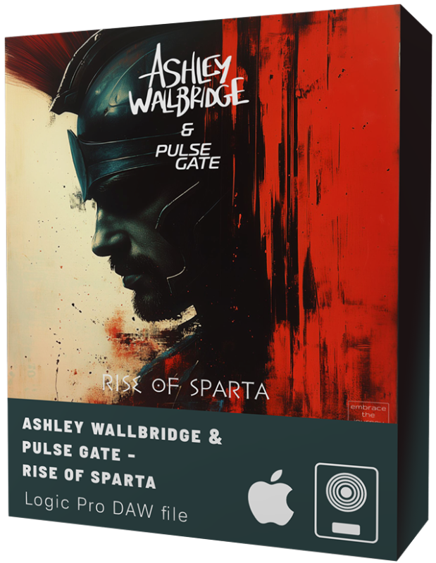 Ashley Wallbridge & Pulse Gate -  Rise of Sparta. Logic Pro DAW file
