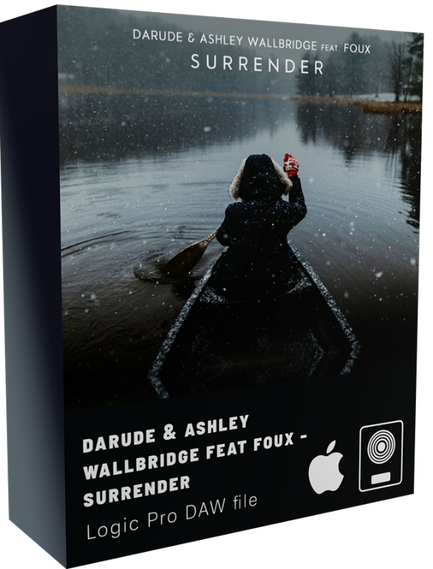 Darude & Ashley Wallbridge Feat. Foux - Surrender. Logic Pro DAW file