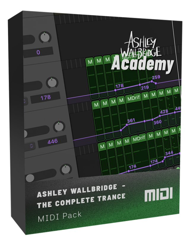 Ashley Wallbridge - The Complete Trance MIDI Pack